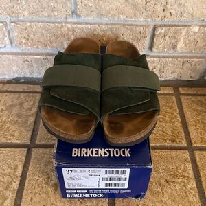 Birkenstock Kyoto Mountain View Green  Size 37